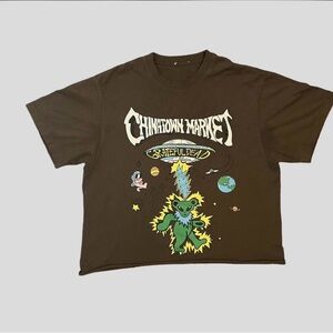 Chinatown Market Brown Graphic Tee